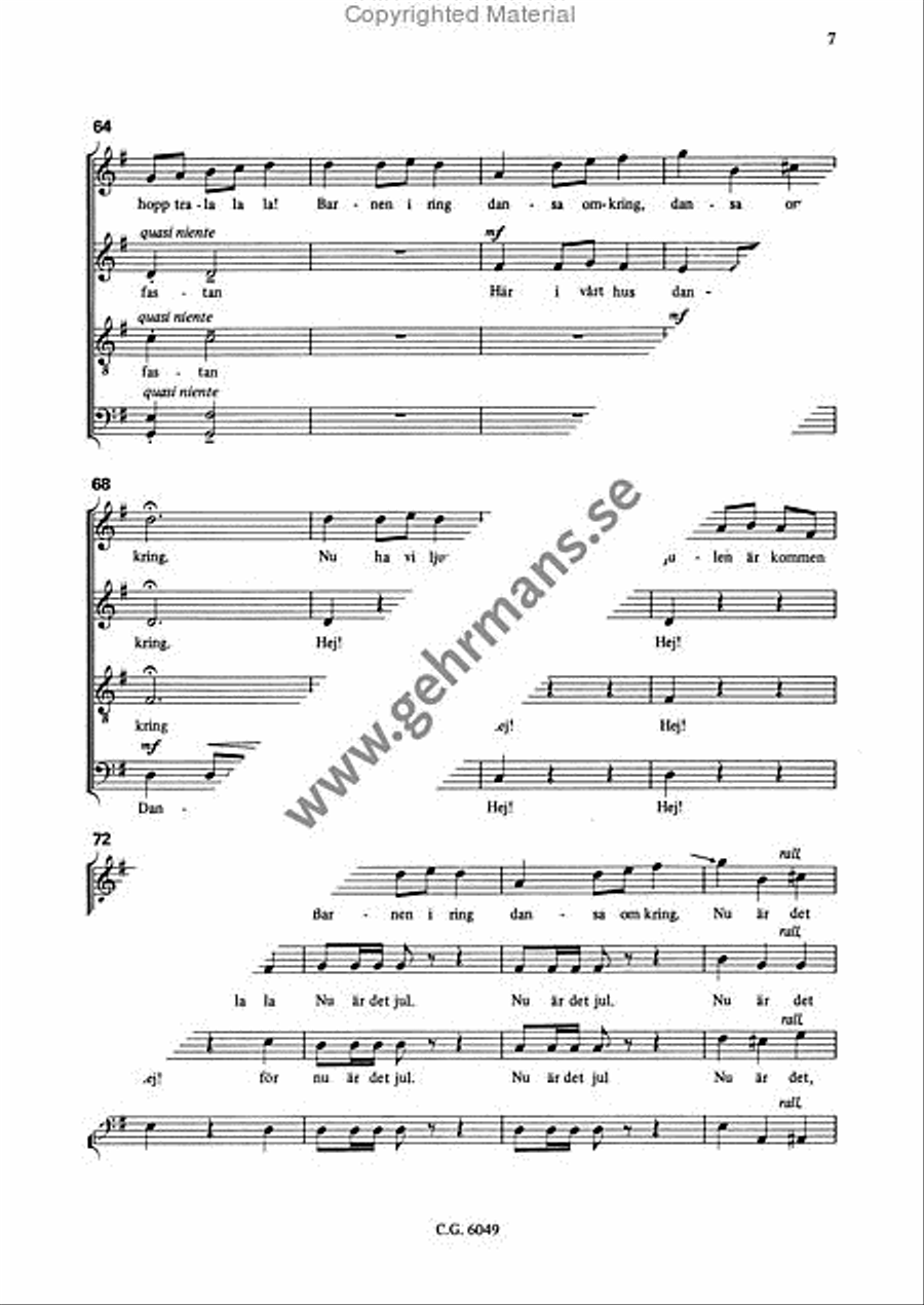 Julmix 4-Part scores gallery preview page 5