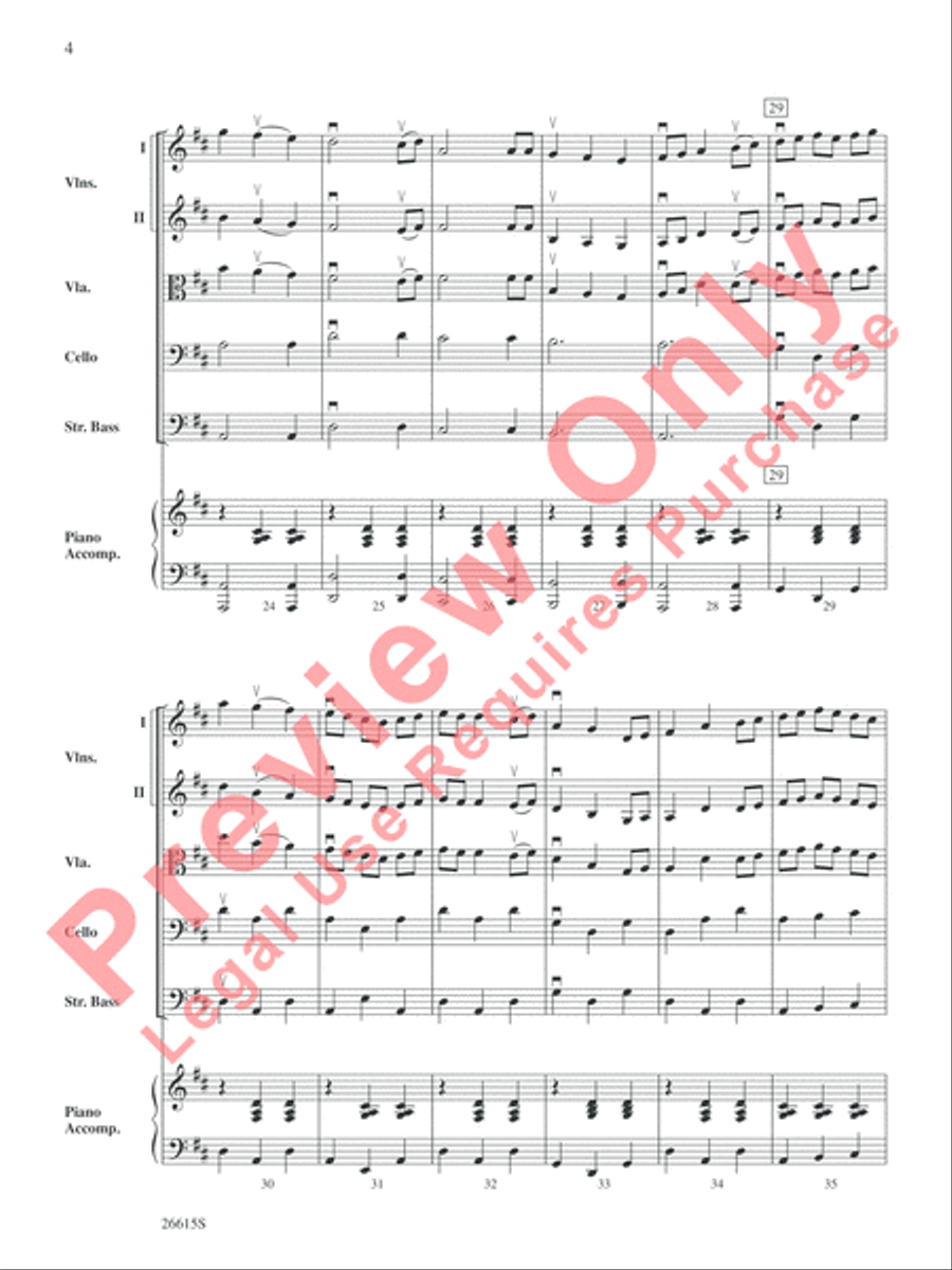 Alison's Waltz Alison's Waltz String Orchestra scores gallery preview page 5