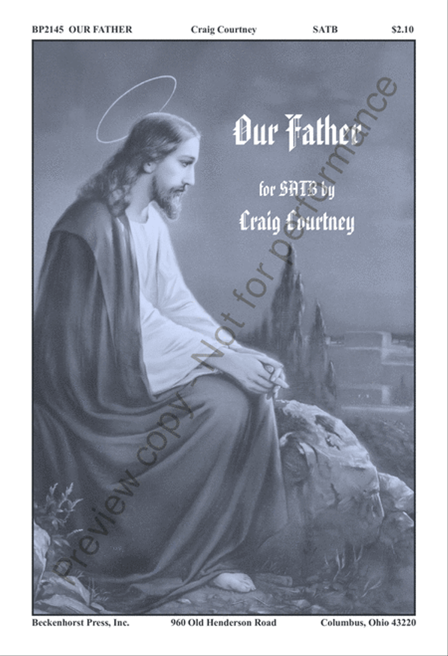 Our Father - SATB 4-Part scores gallery preview page 2