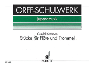 Book cover for Stucke fur Flote und Trommel - Book 1