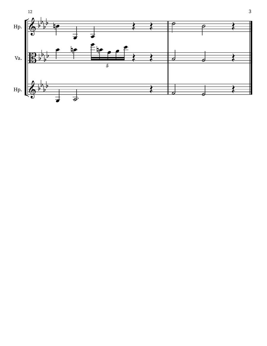 Children's Musing 14 Children's Musing 14 Small Ensemble scores gallery preview page 3