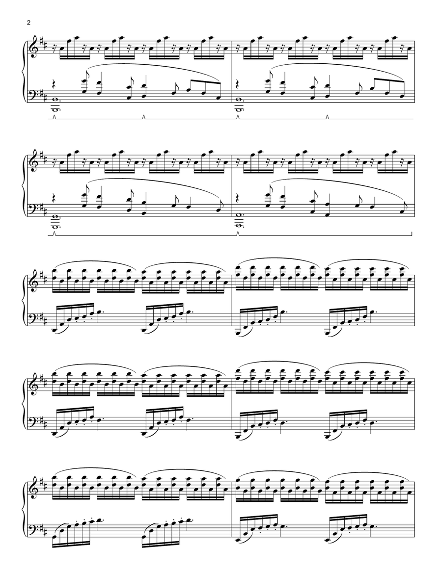 Bethesda Piano Solo scores gallery preview page 2