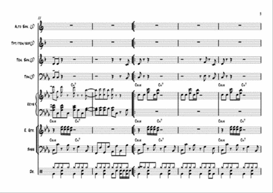 Moving On Up Small Ensemble scores gallery preview page 4