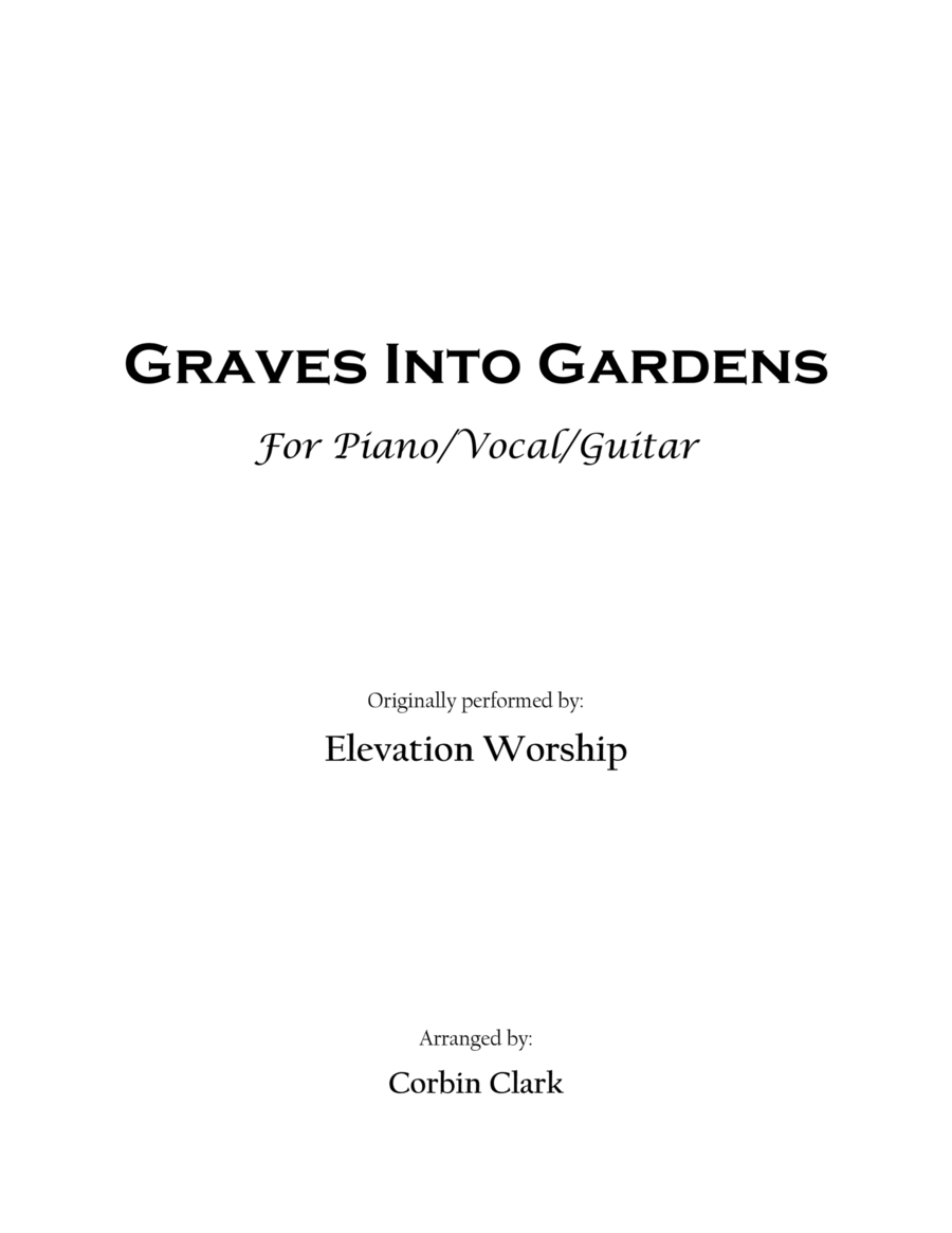 Graves Into Gardens Voice scores gallery preview page 1