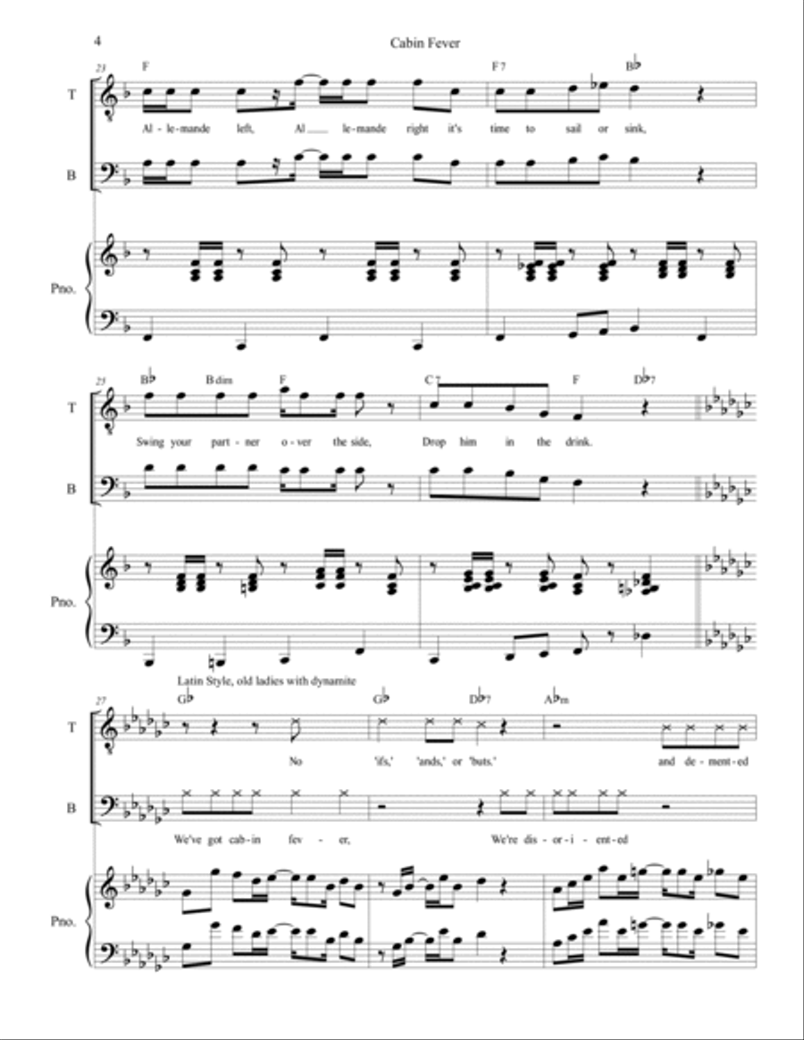 Cabin Fever Cabin Fever TTB scores gallery preview page 4