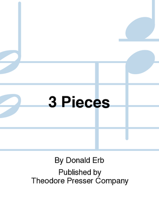 Book cover for 3 Pieces