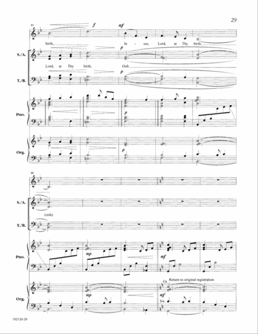 Let the People Sing at Christmas 4-Part scores gallery preview page 33