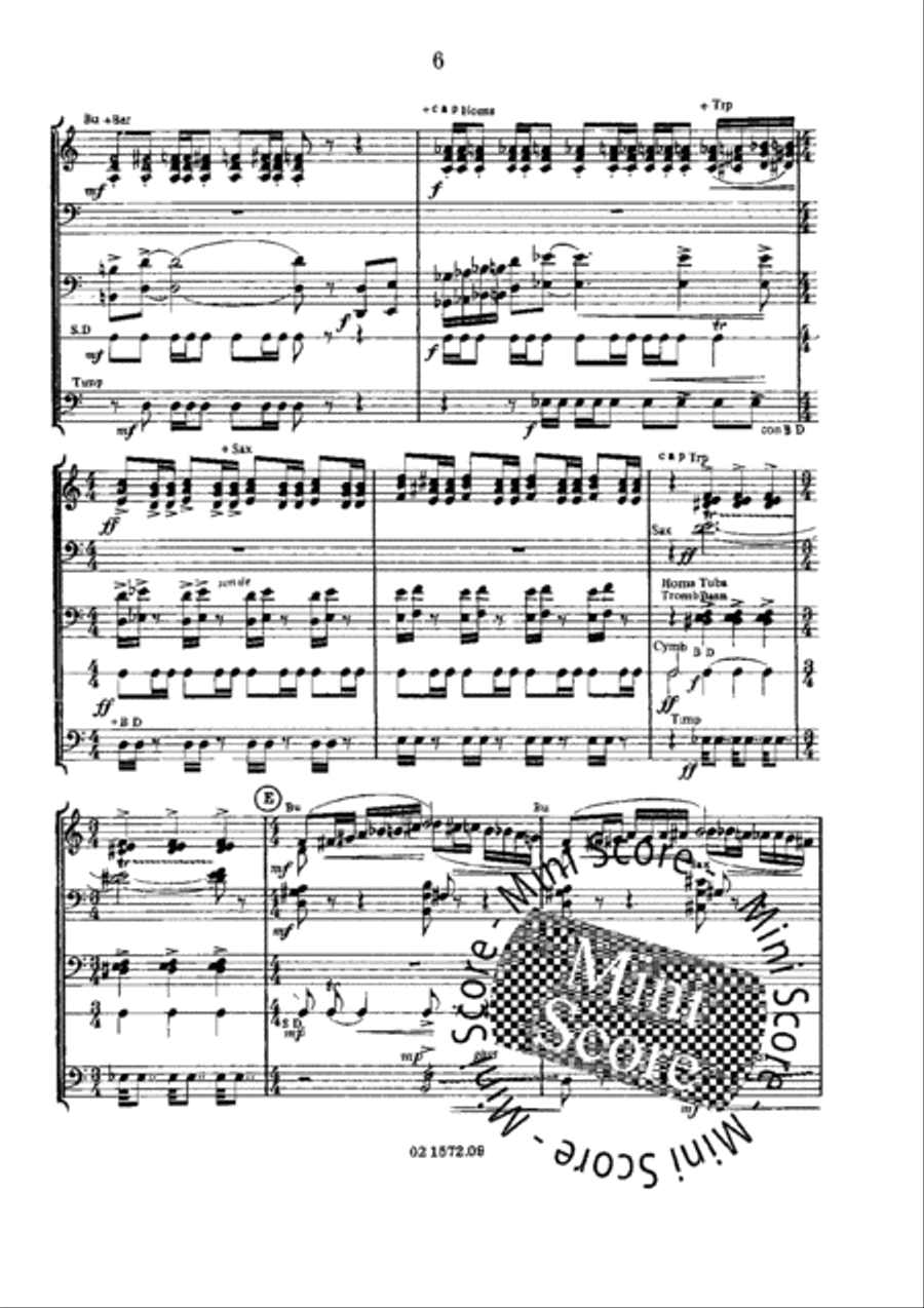 Triptiek voor Fanfare Concert Band scores gallery preview page 9