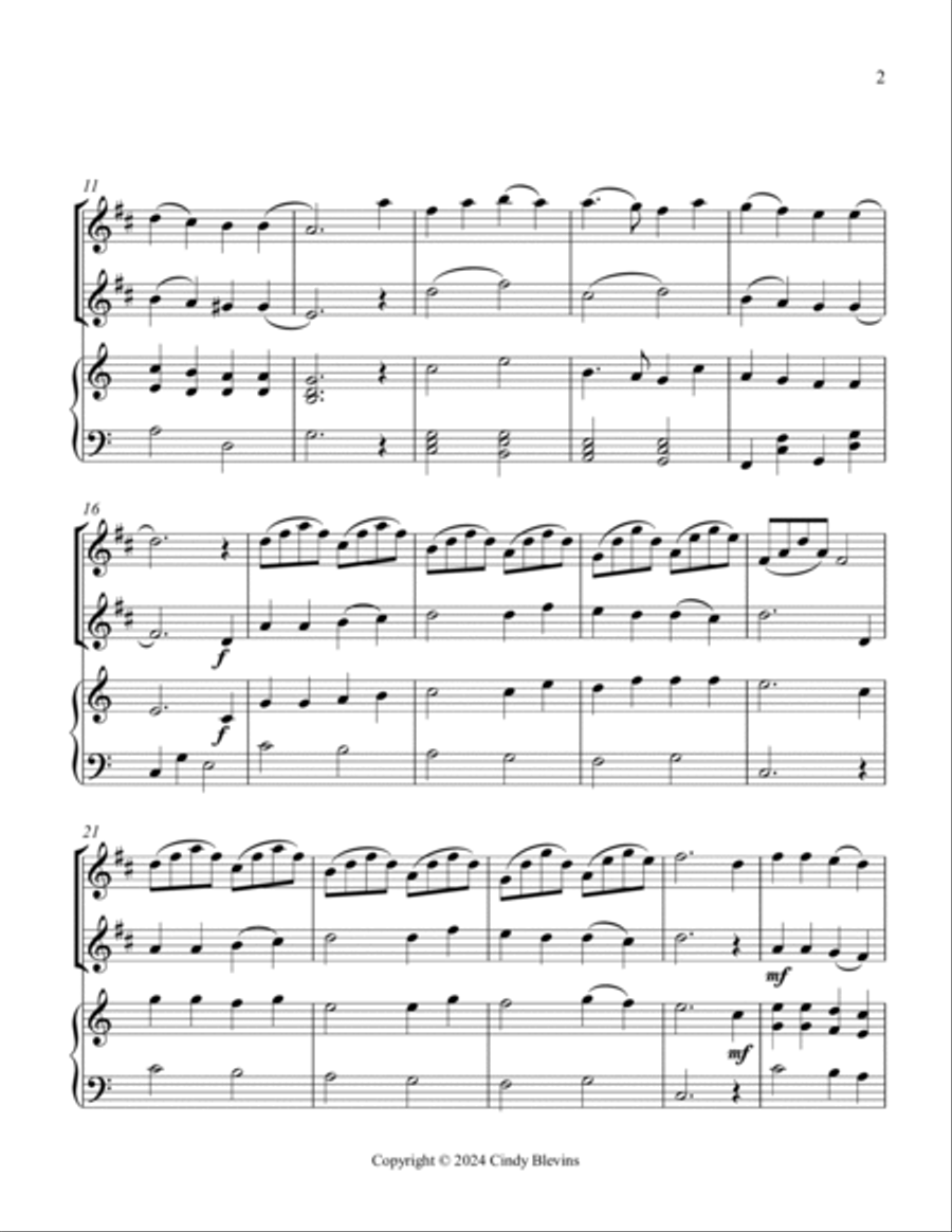 All Glory, Laud and Honor, for Clarinet, Bass Clarinet and Harp image number null