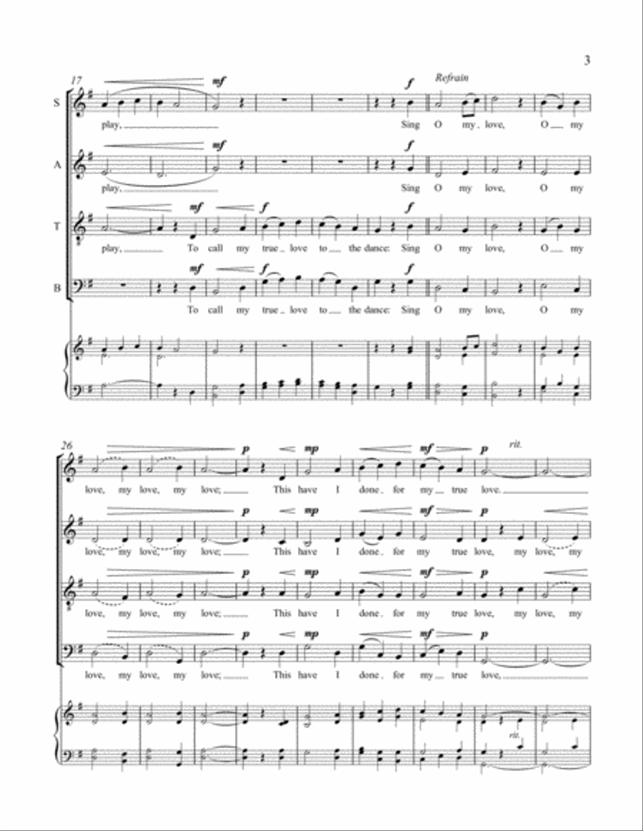 Tomorrow shall be my dancing day Tomorrow shall be my dancing day Divisi scores gallery preview page 3