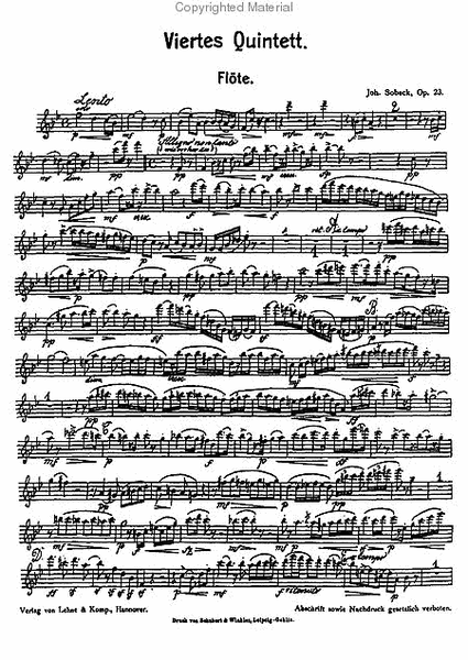 Wind Quintet Bb, Op. 23 image number null