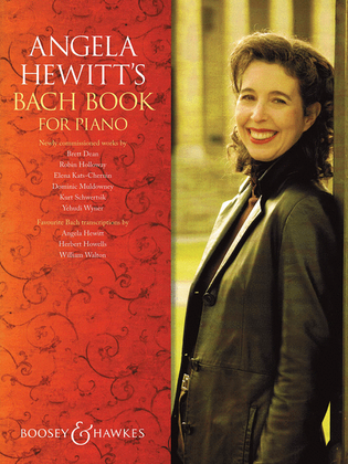 Book cover for Angela Hewitt's Bach Book for Piano