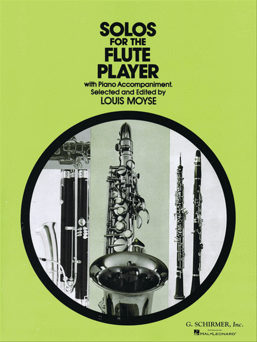 Solos for the Flute Player Flute Solo scores gallery preview page 1