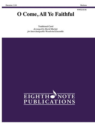 Book cover for O Come, All Ye Faithful