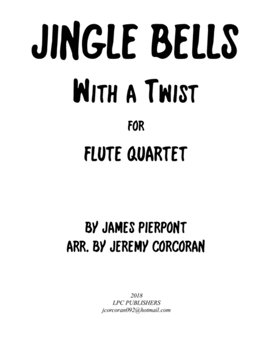 Jingle Bells with a Twist for Flute Quartet image number null