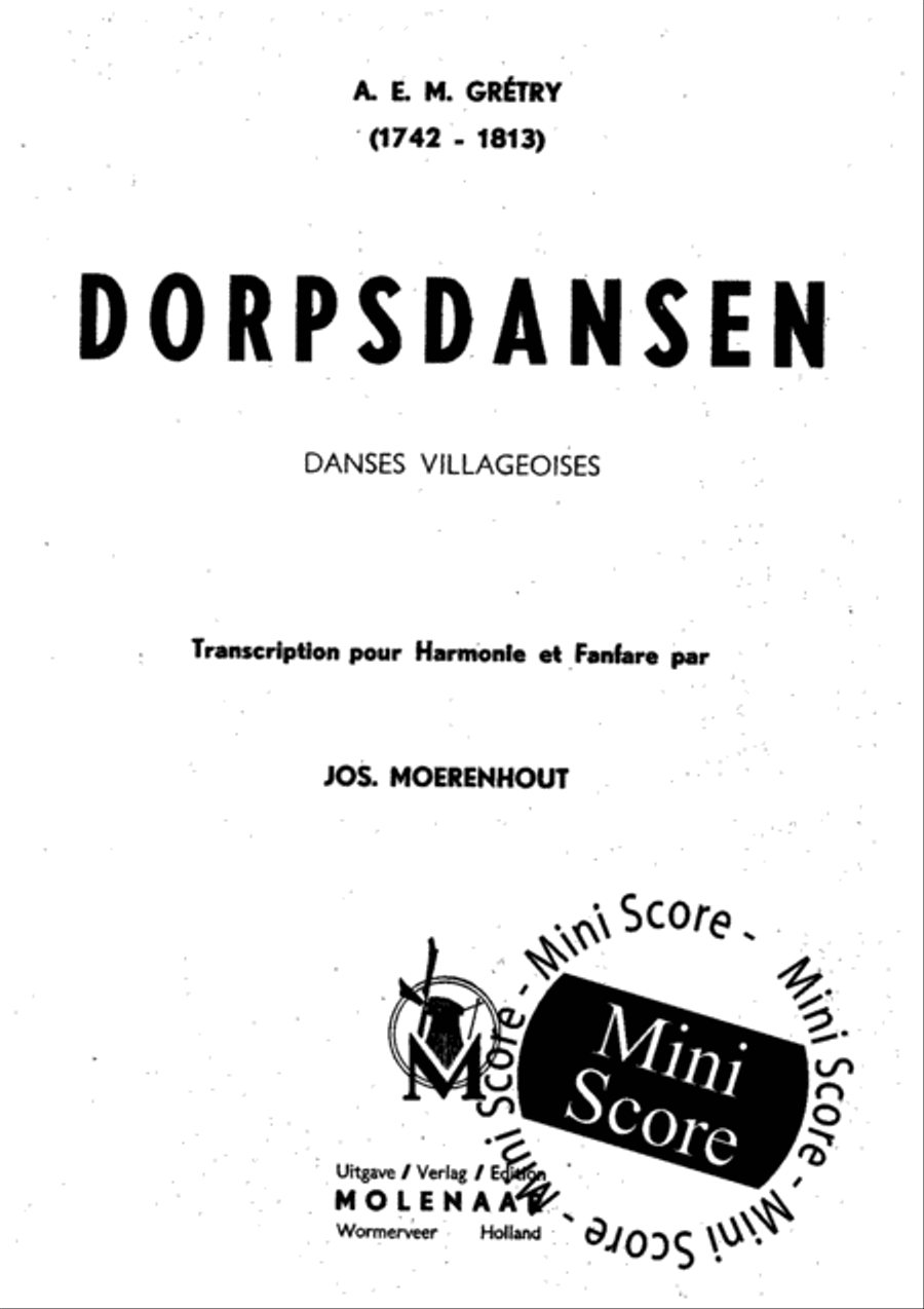 Dorpsdansen Concert Band scores gallery preview page 3