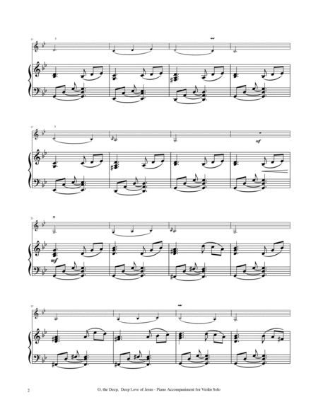 Violin Solos for Lent and Easter - 9 Hymns Arranged for Solo Violin with Piano Accompaniment image number null
