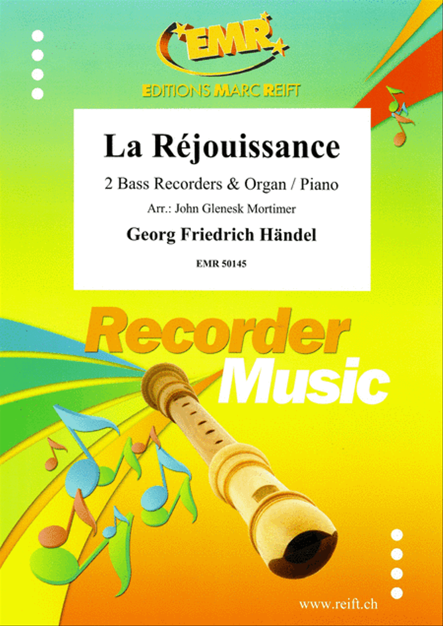 La Rejouissance Bass Recorder scores gallery preview page 1