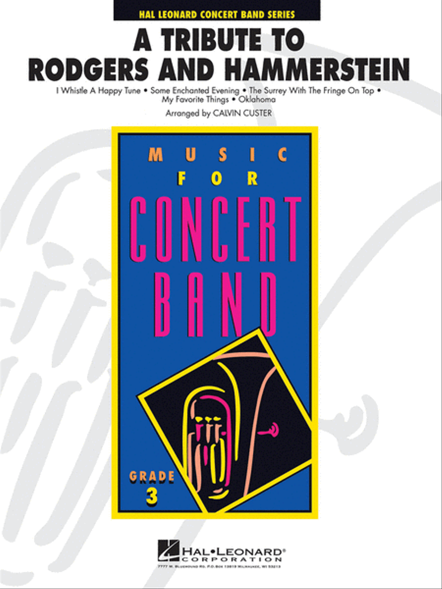 A Tribute to Rodgers and Hammerstein Concert Band scores gallery preview page 1