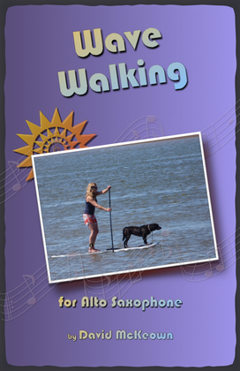 Book cover for Wave-Walking, for Alto Saxophone Duet