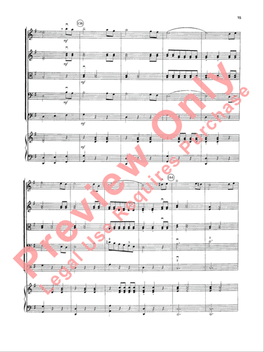 The Merry Widow String Orchestra scores gallery preview page 16