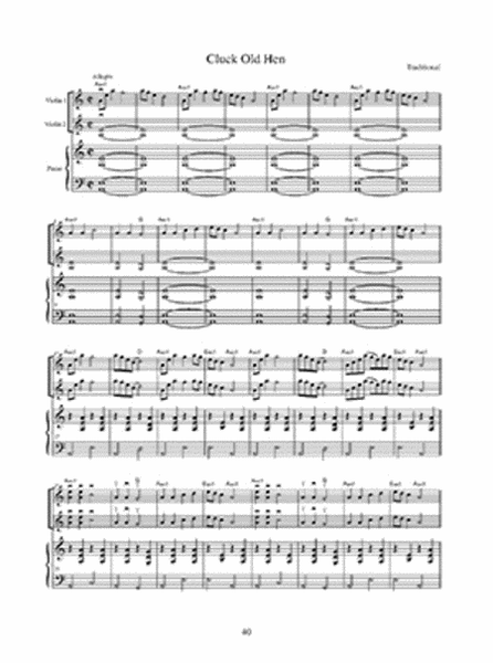 Fiddling Classics for Solo and Ensemble - Violins 1 and 2-Piano Accompaniment Included