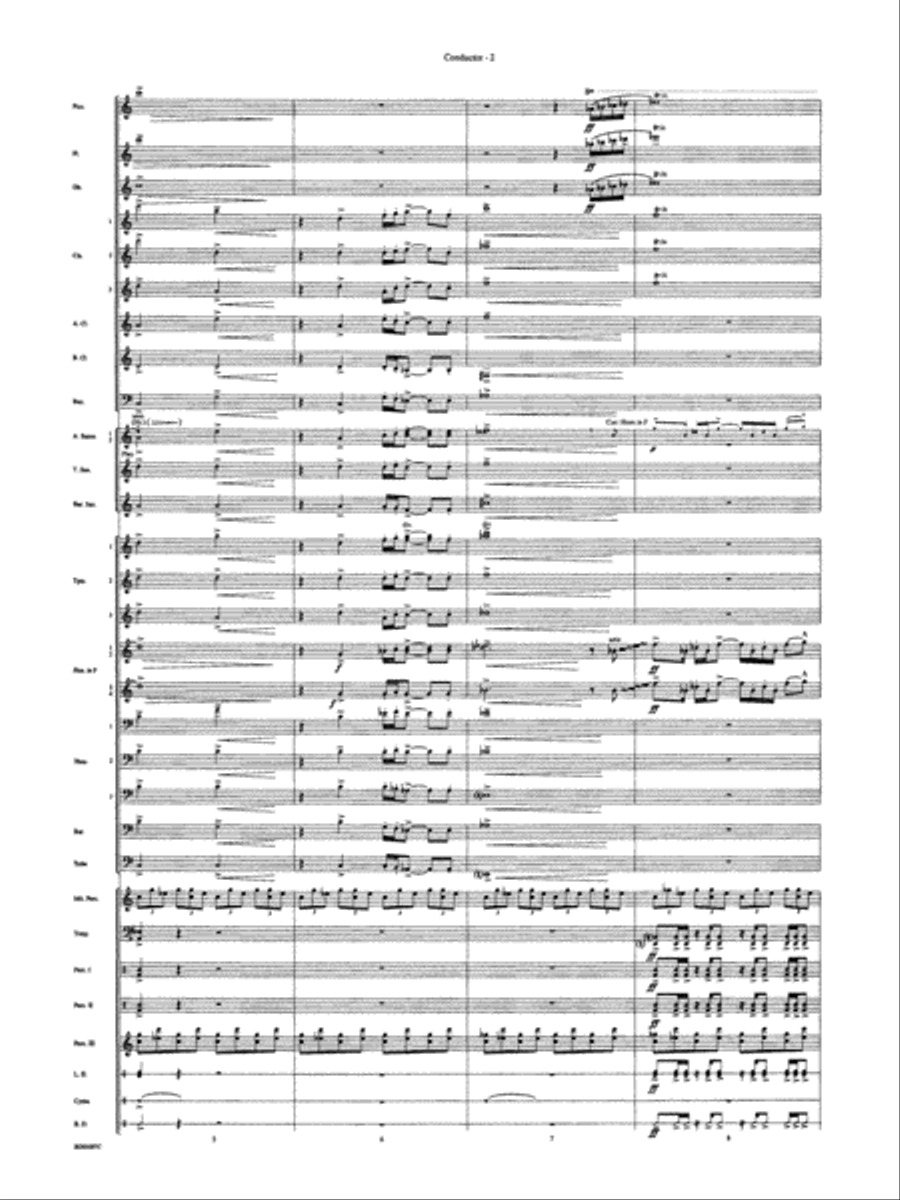 Africa: Ceremony, Song and Ritual: Score Concert Band scores gallery preview page 4