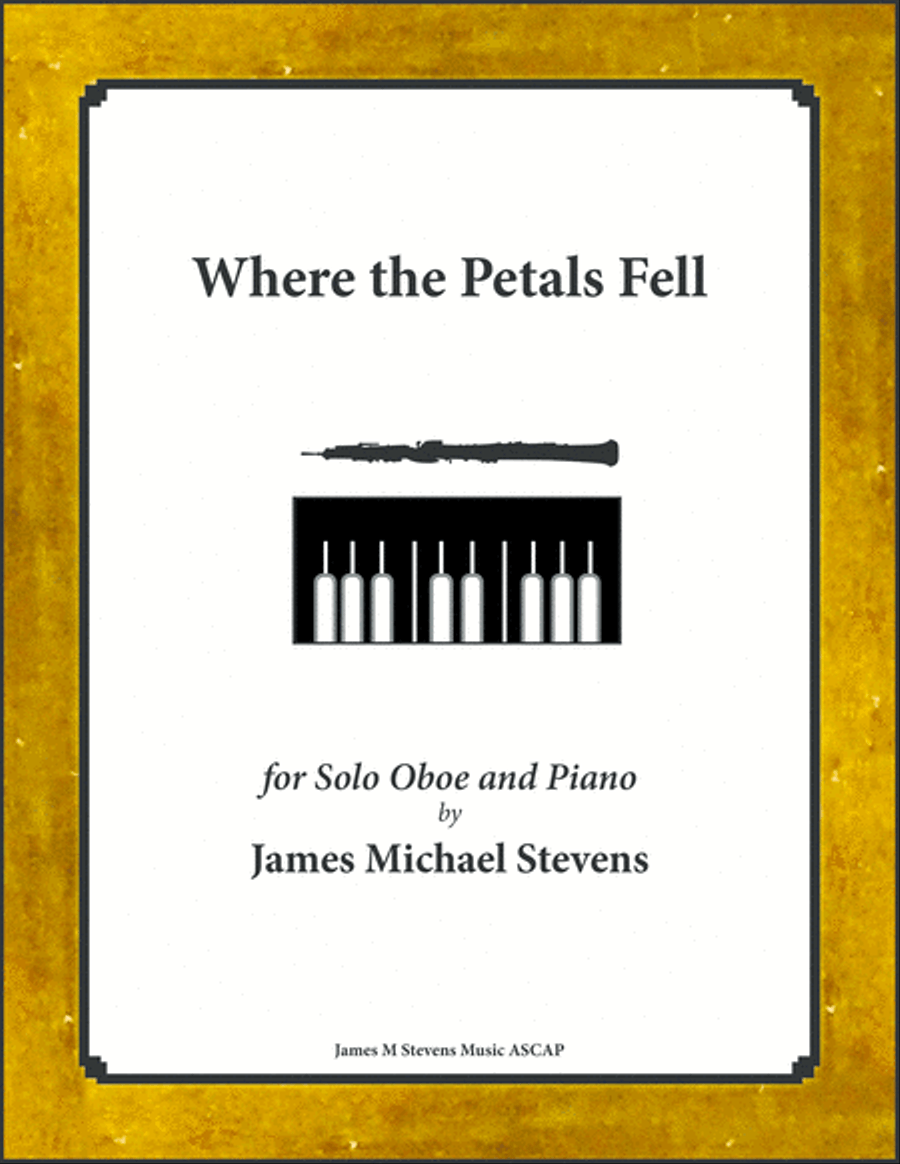 Where the Petals Fell - Oboe & Piano Piano scores gallery preview page 1