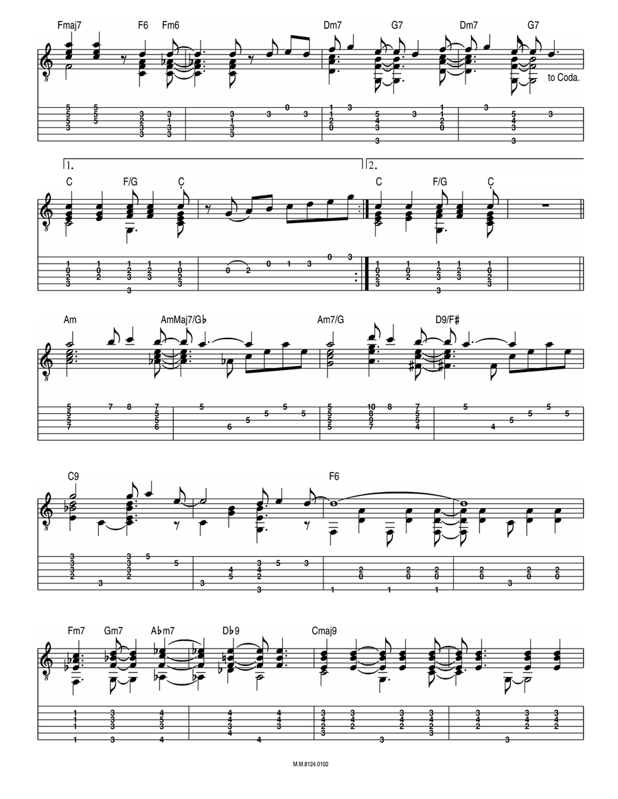 Mitzamba Electric Guitar scores gallery preview page 5