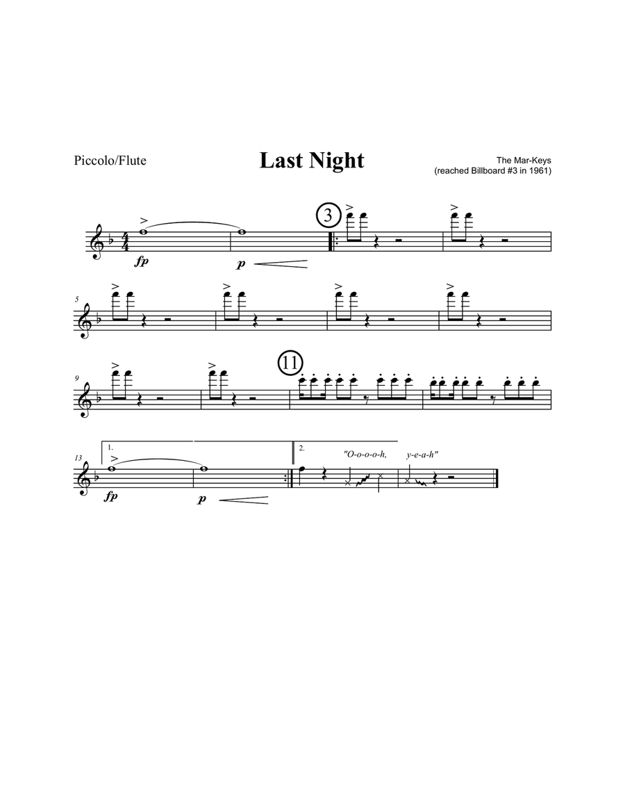 Last Night Jazz Ensemble scores gallery preview page 3