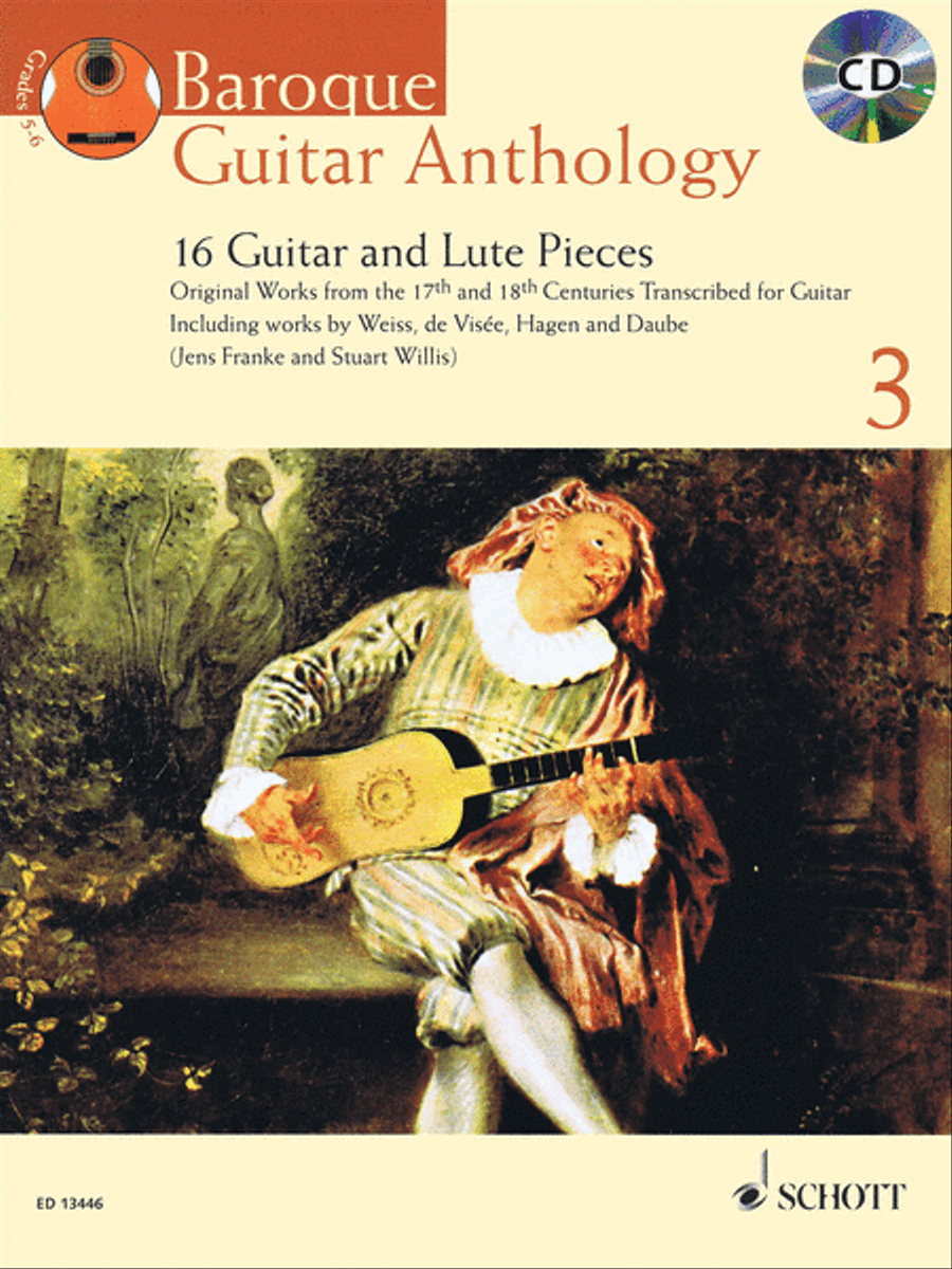 Baroque Guitar Anthology – Volume 3 Acoustic Guitar scores gallery preview page 1