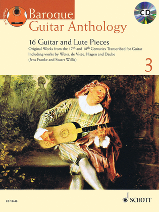 Book cover for Baroque Guitar Anthology - Volume 3
