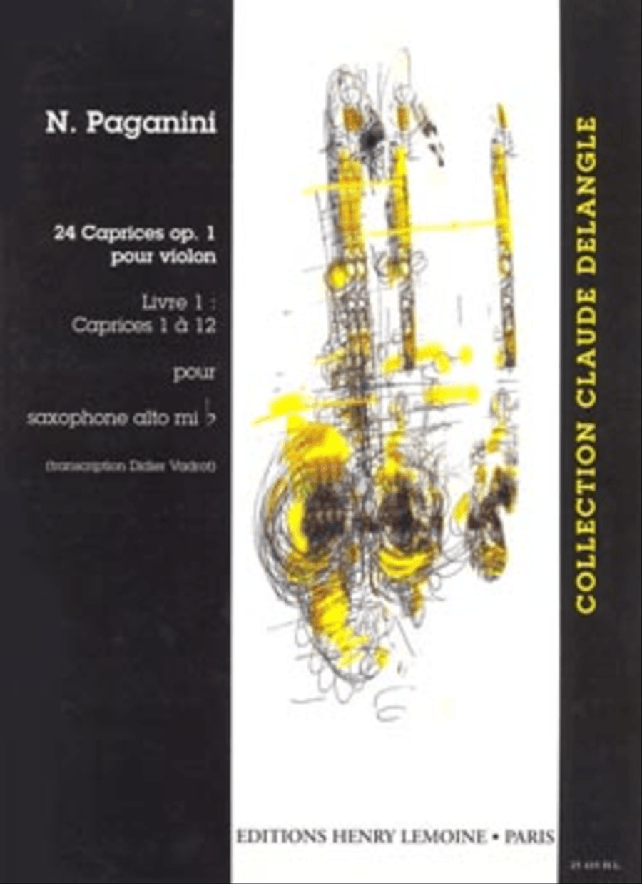 Caprices (24) - Volume 1 Saxophone Solo scores gallery preview page 1