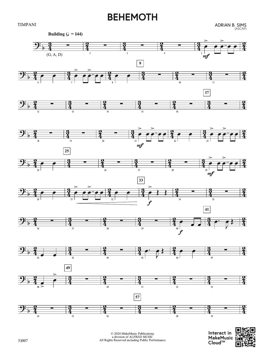 Behemoth: Timpani