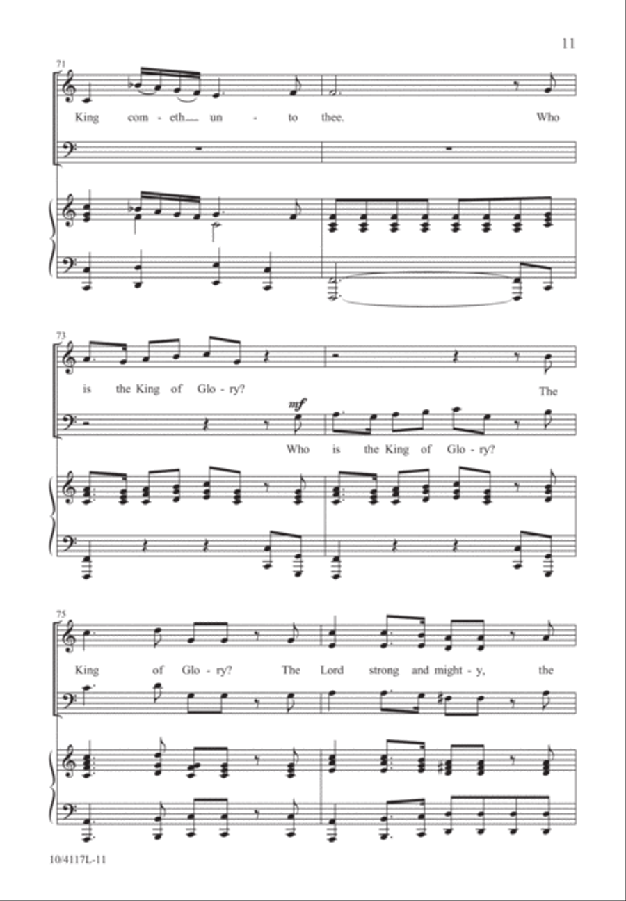 Messiah Christmas Suite 3-Part scores gallery preview page 12