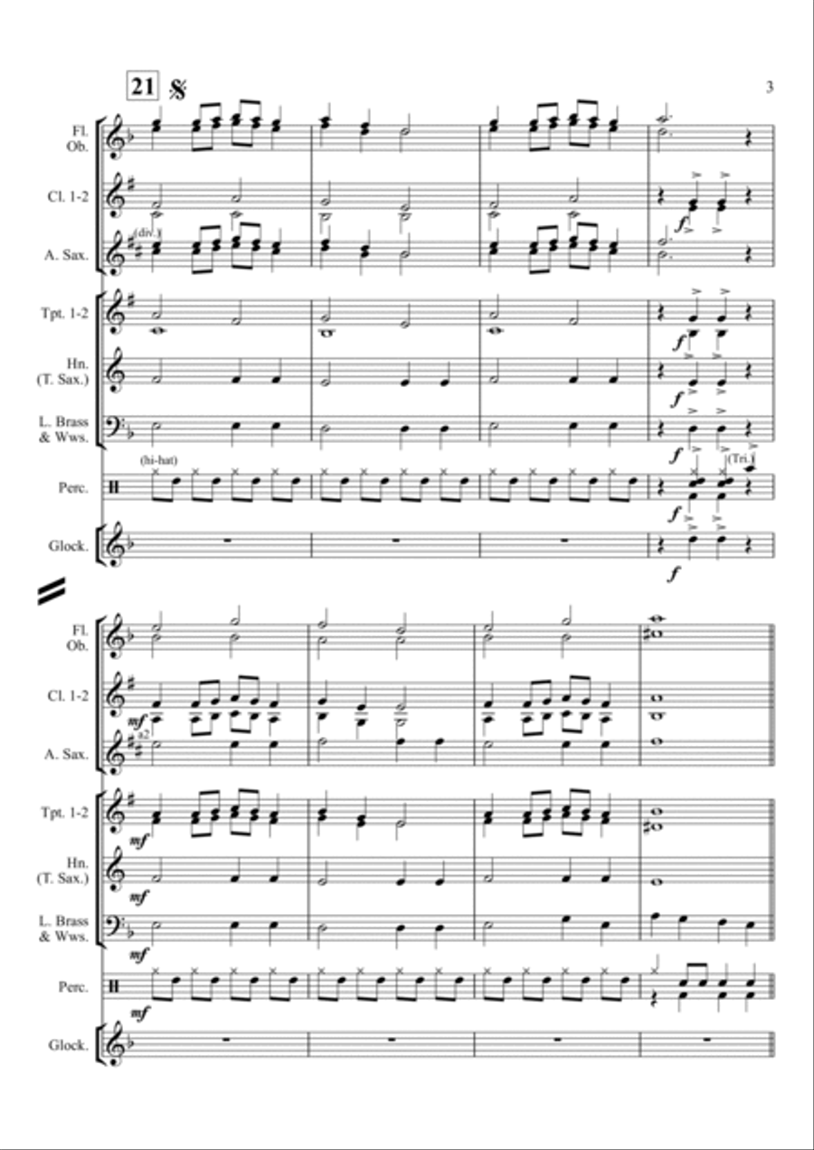 Haunted House Large Ensemble scores gallery preview page 3