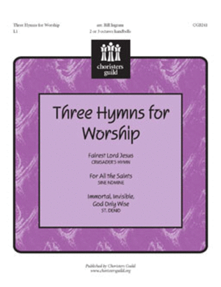 Book cover for Three Hymns for Worship