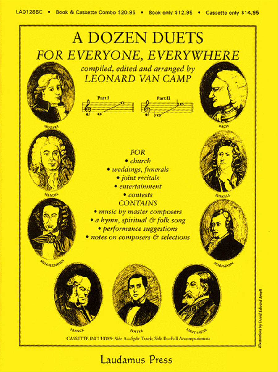 A Dozen Duets – Vocal Duets Vocal Duet scores gallery preview page 1