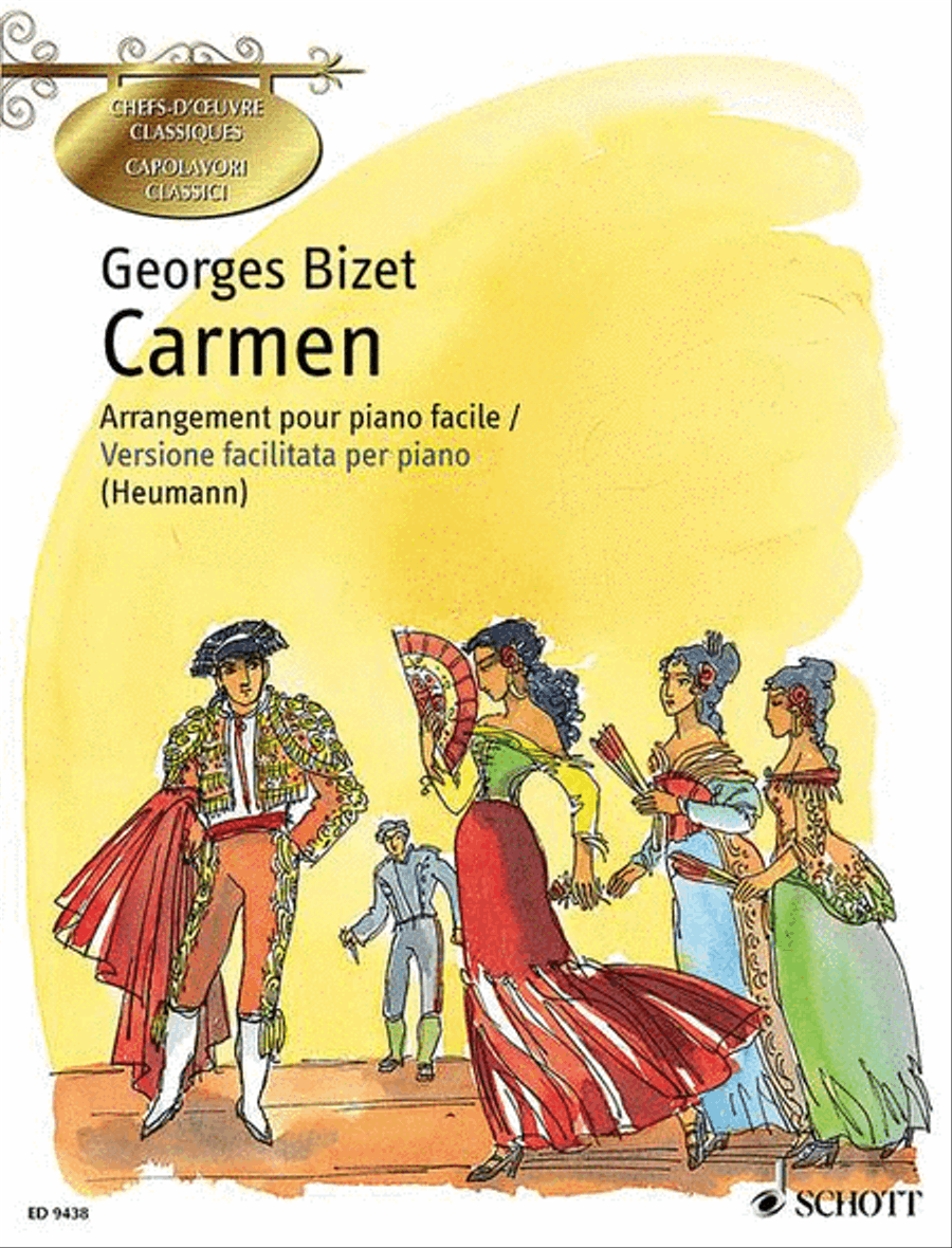 Carmen, Casse-Noisette and Quatre Saisons Piano Solo scores gallery preview page 1