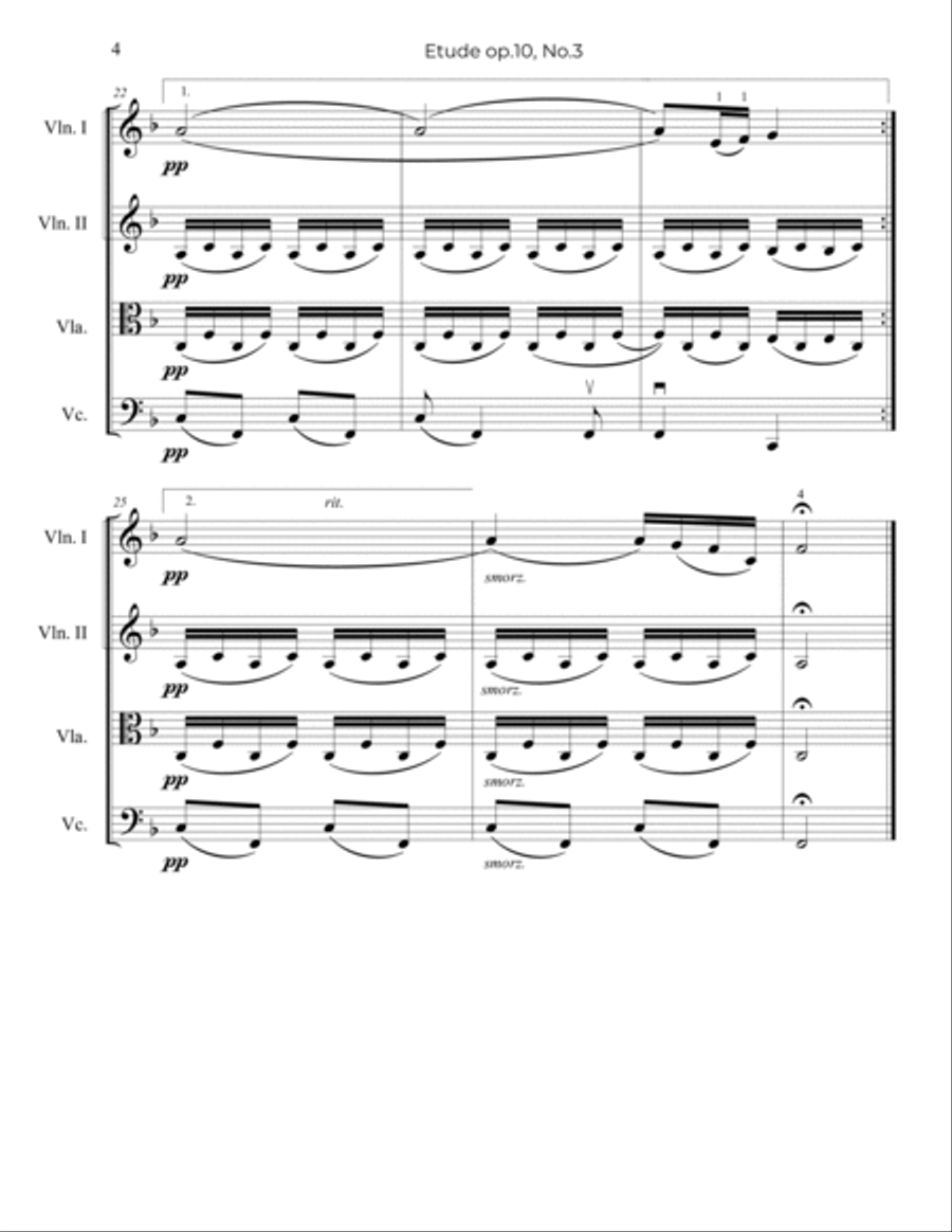 Chopin: Etude op.10, No.3, 