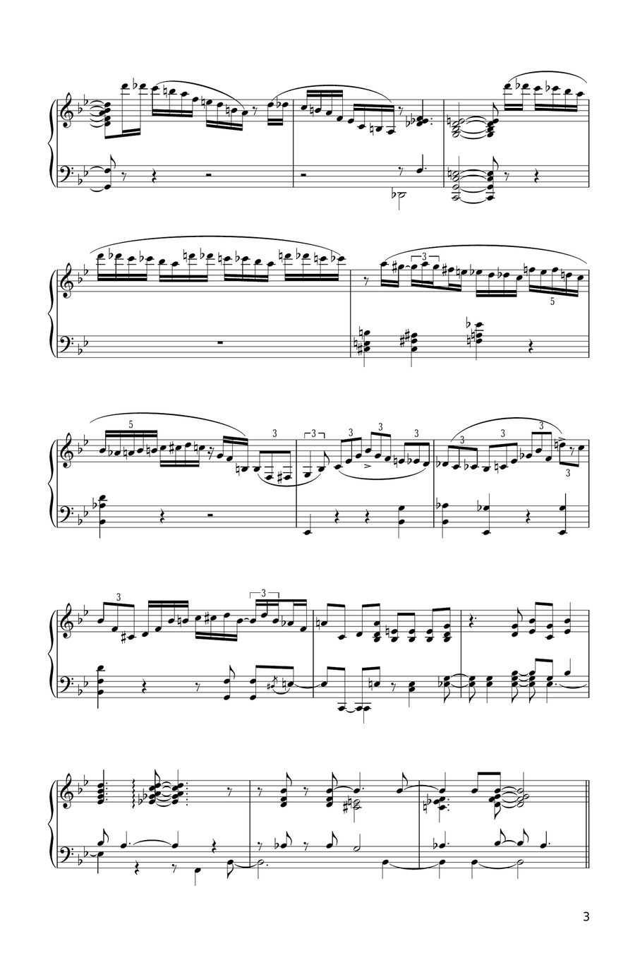 Moonglow Moonglow Piano Solo scores gallery preview page 3
