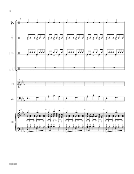 Jerusalem, My Happy Home - Full Score and Reproducible Parts image number null