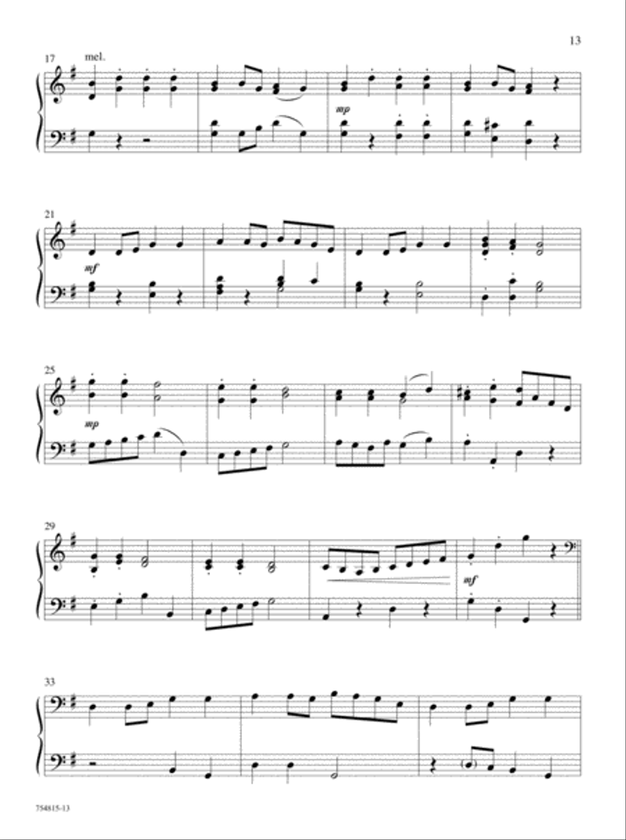 Cindy Berry: Classic Hymn Settings Piano Solo scores gallery preview page 6