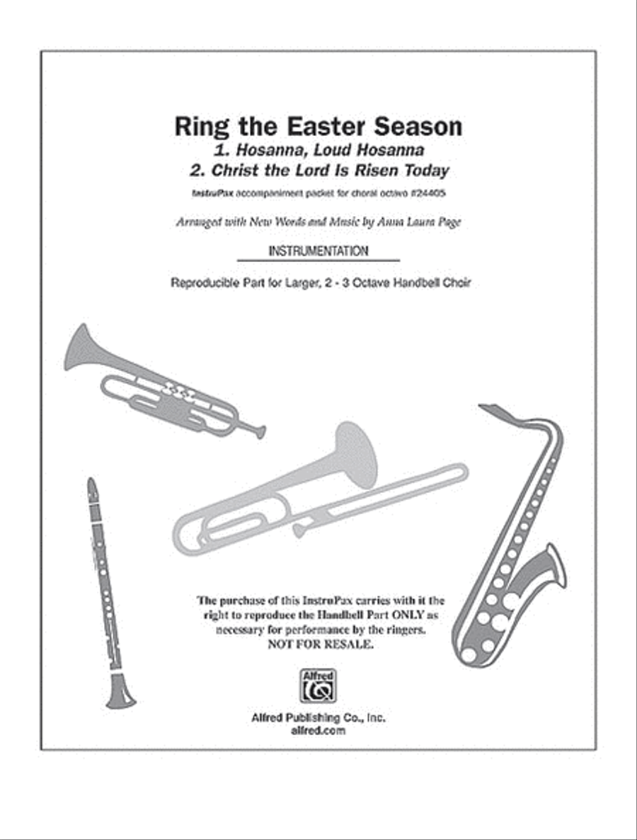 Ring the Easter Season Choir scores gallery preview page 1