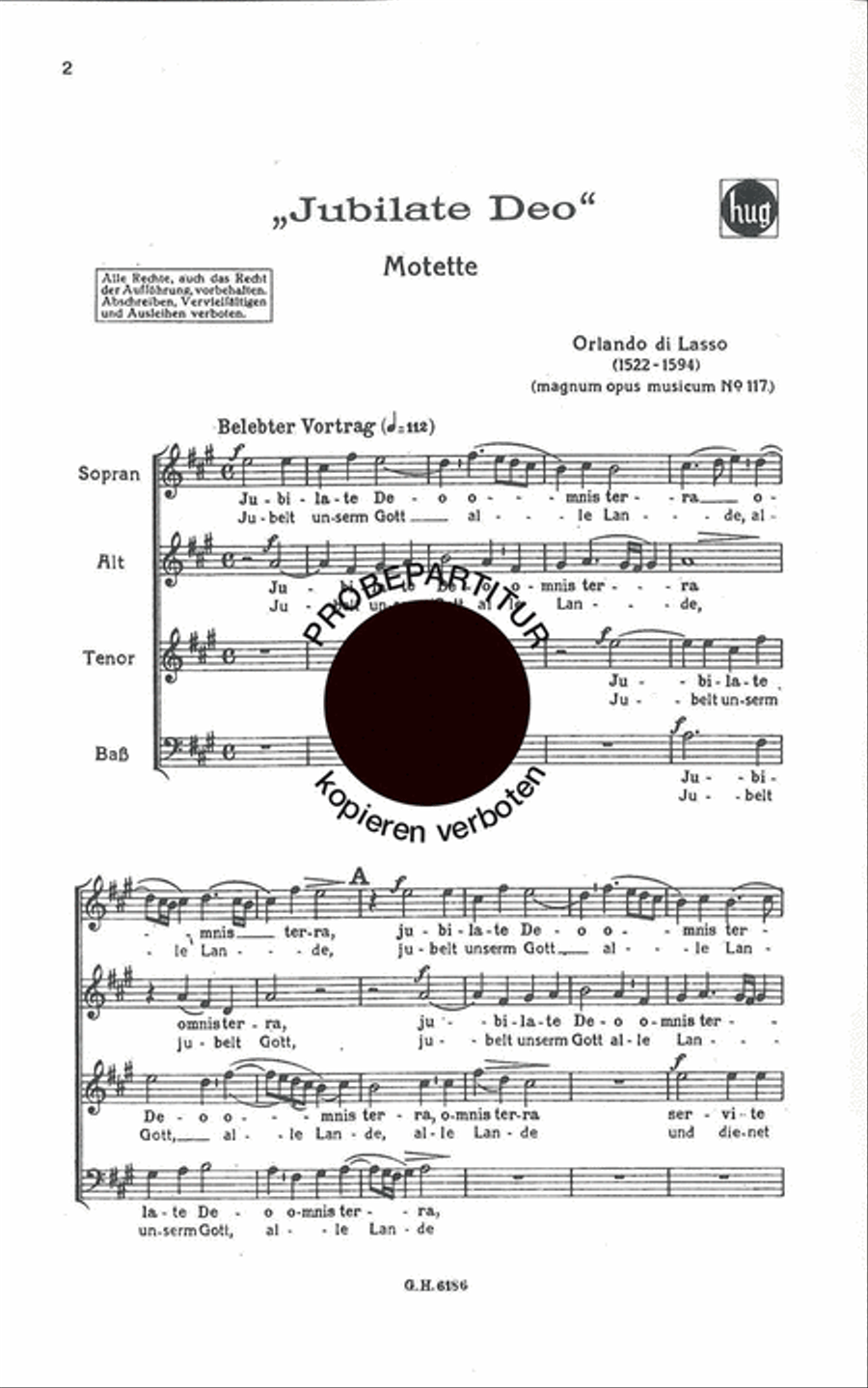 Jubilate Deo