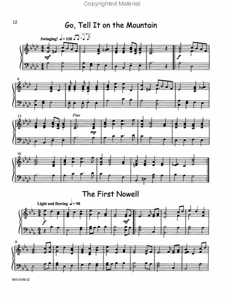 Songs of the Season - Piano Accompaniment image number null