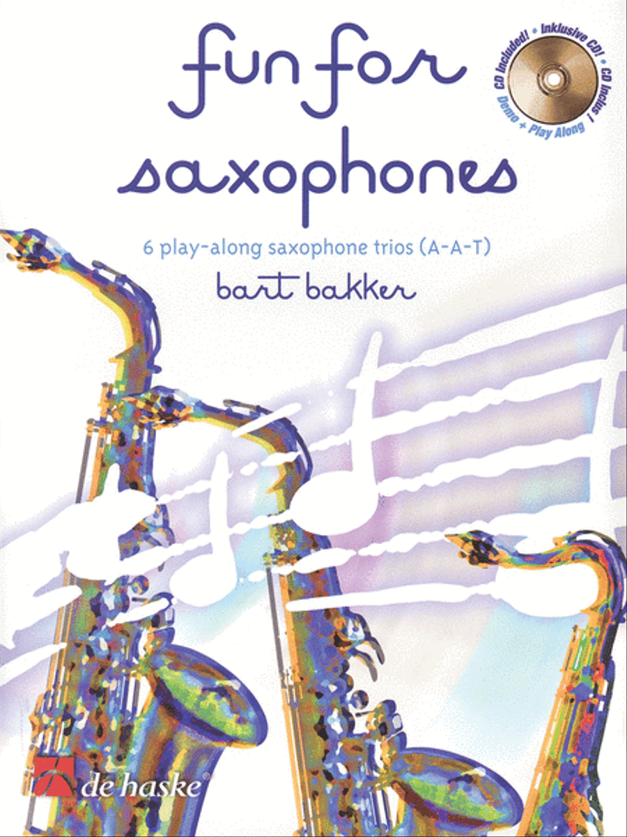 Fun for Saxophones Woodwind Trio scores gallery preview page 1