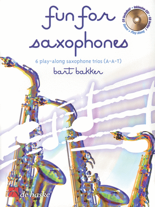 Book cover for Fun for Saxophones