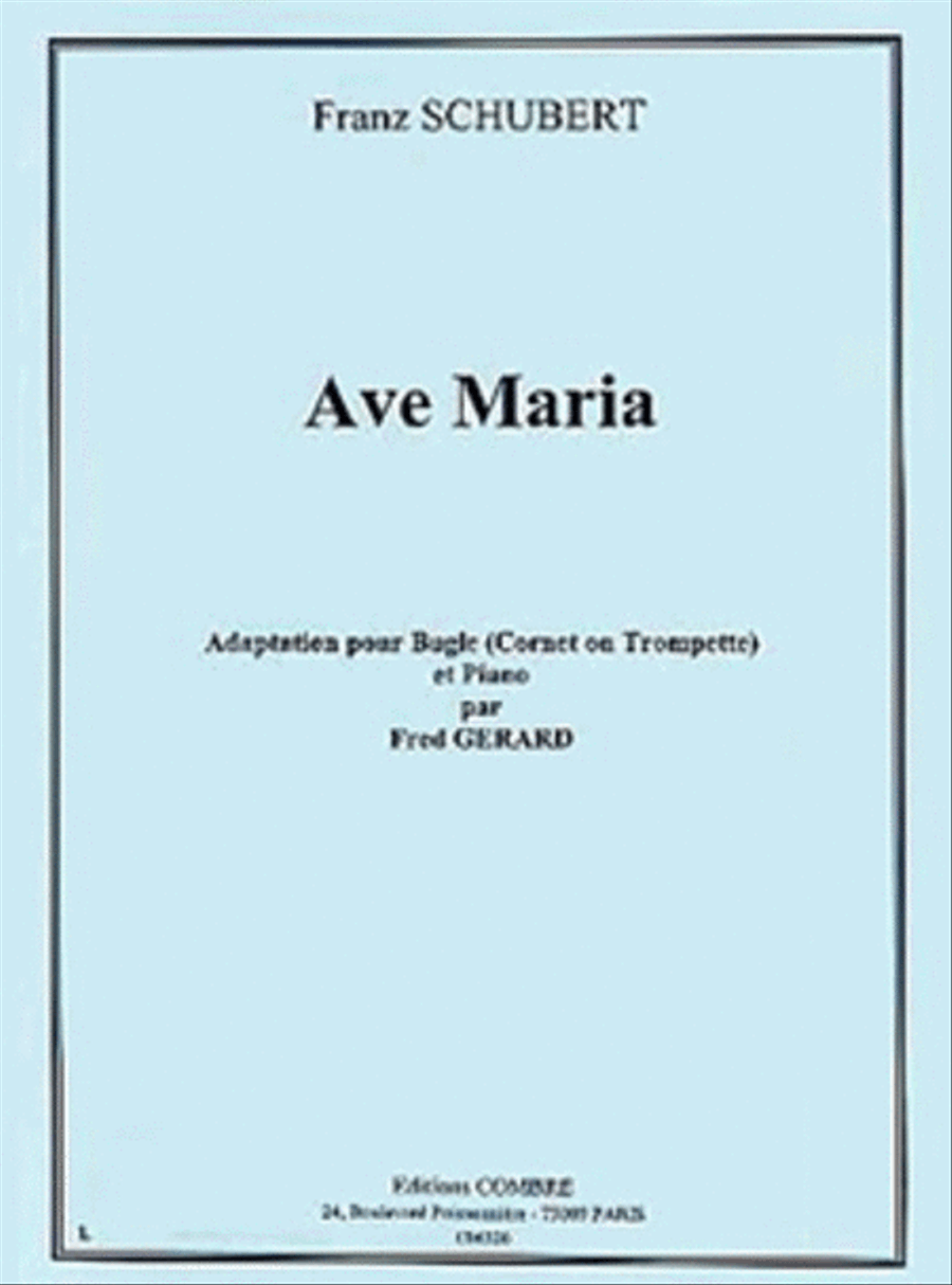 Ave Maria Cornet scores gallery preview page 1