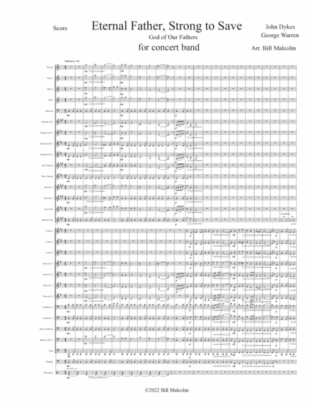 Eternal Father for concert band image number null